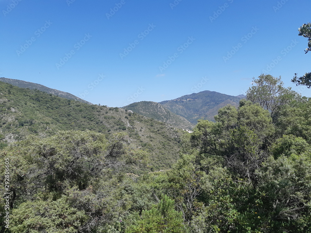Andalusian Mountain Range, Costa del Sol, Malaga Province, Southern Spain