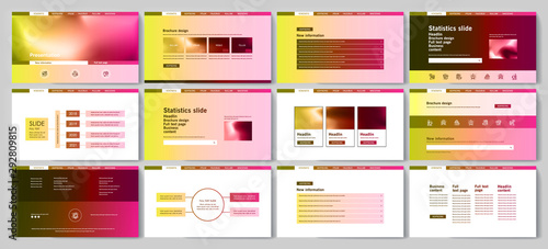 This template is the best as a business presentation, used in marketing and advertising, flyer and banner, the annual report