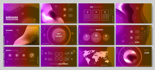 This template is the best as a business presentation, used in marketing and advertising, flyer and banner, the annual report