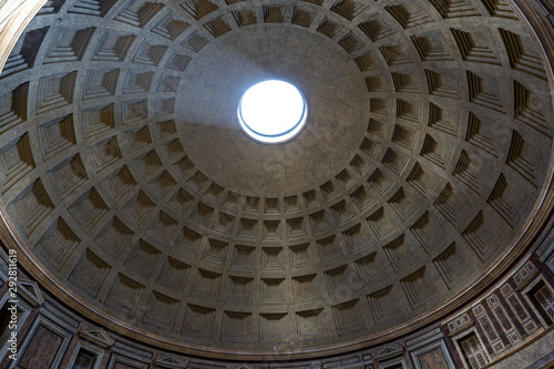 Details from Pantheon in Rome  Italy