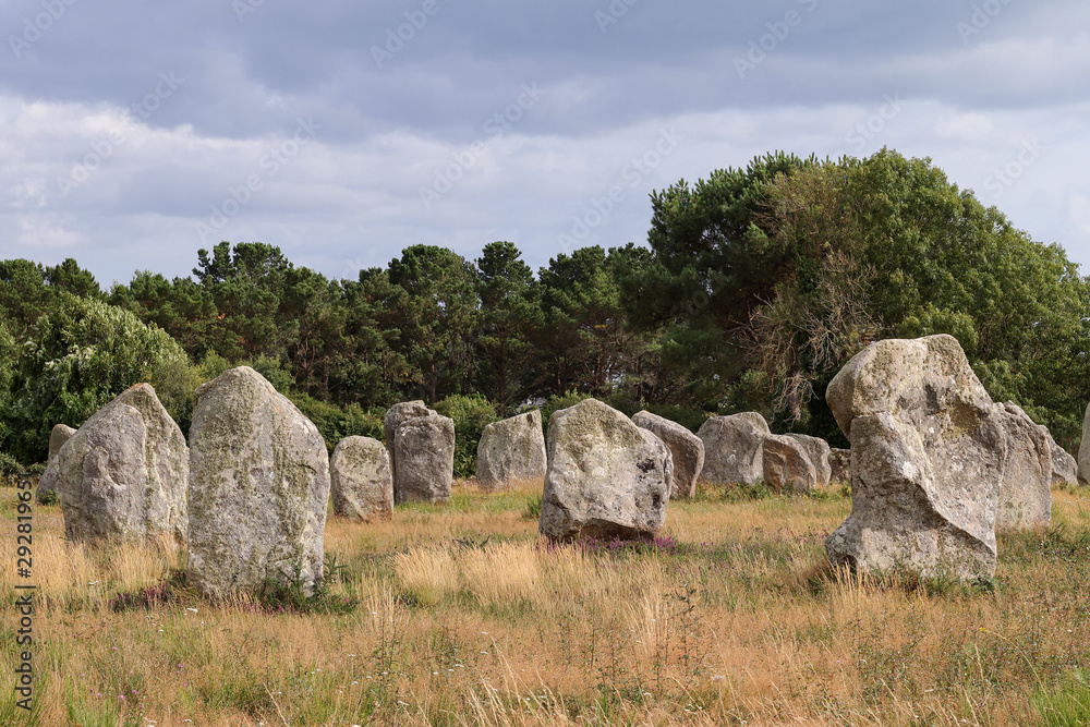 Alignements de Carnac - Alignements du Menec - rows of Menhirs Alignements de Carnac - Alignements du Menec - rows of Menhirs