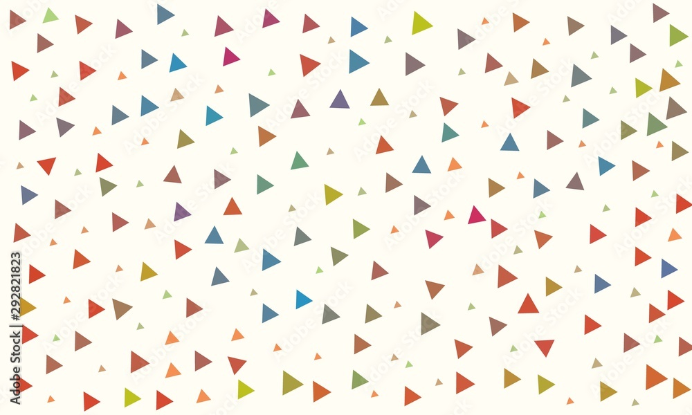 Abstract triangle Color background vector design.