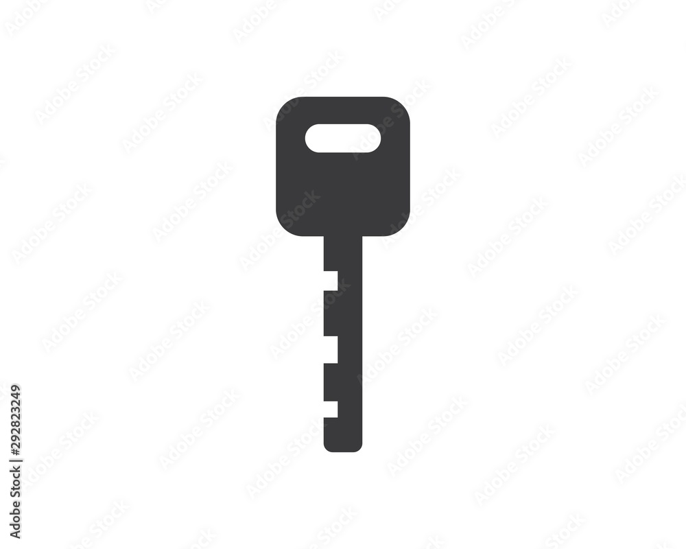 key vector illustration icon key vector illustration icon