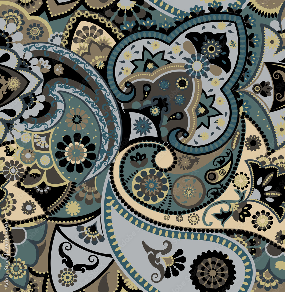 Seamless geometric pattern in oriental style. Seamless geometric pattern in oriental style.