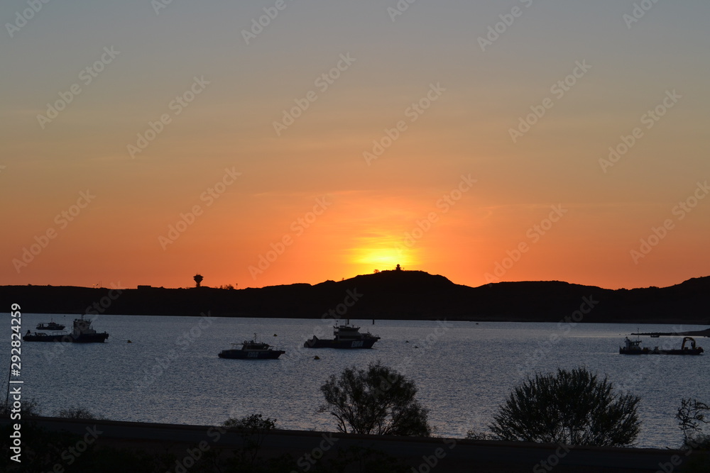 Sun set Dampier W.Australia
