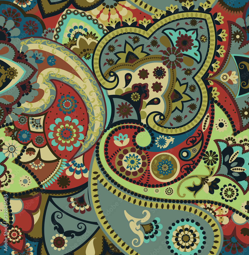 Seamless geometric pattern in oriental style. Seamless geometric pattern in oriental style.