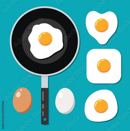 vector collection of eggs