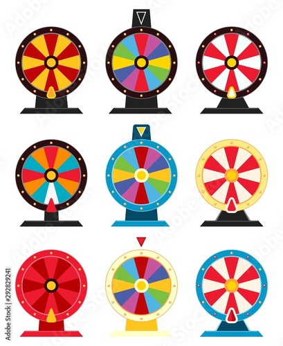 vector fortune wheel