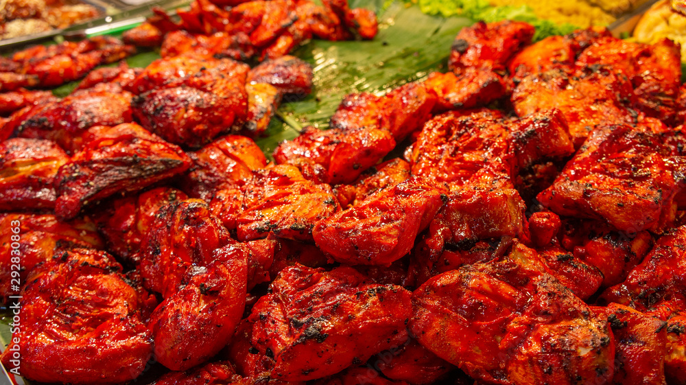 Delicious street food in Thailand night market Delicious street food in Thailand night market
