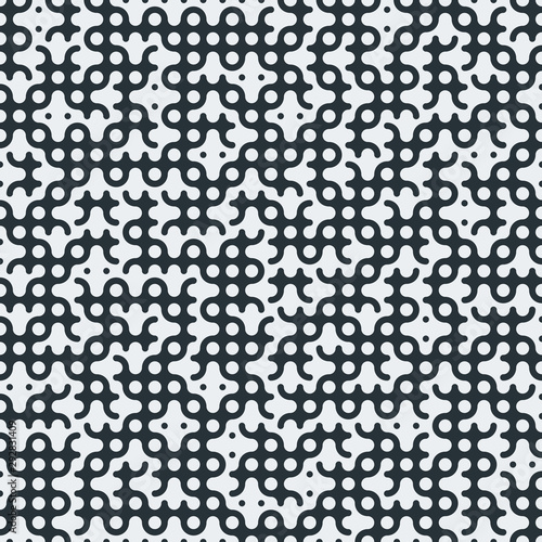 Truchet Random Pattern Generative Tile Art background illustration