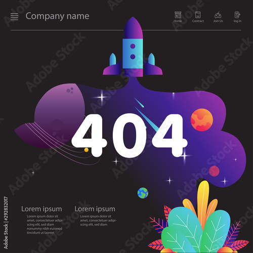 website template vector design, Website background design