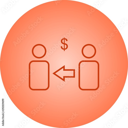 Beautiful Market Affiliate vector line icon