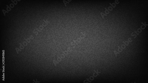 Blurred background. Circle dots pattern. Abstract black gradient design. Round spot texture background. Landing blurred page. Circles bubble or dots pattern. Vector