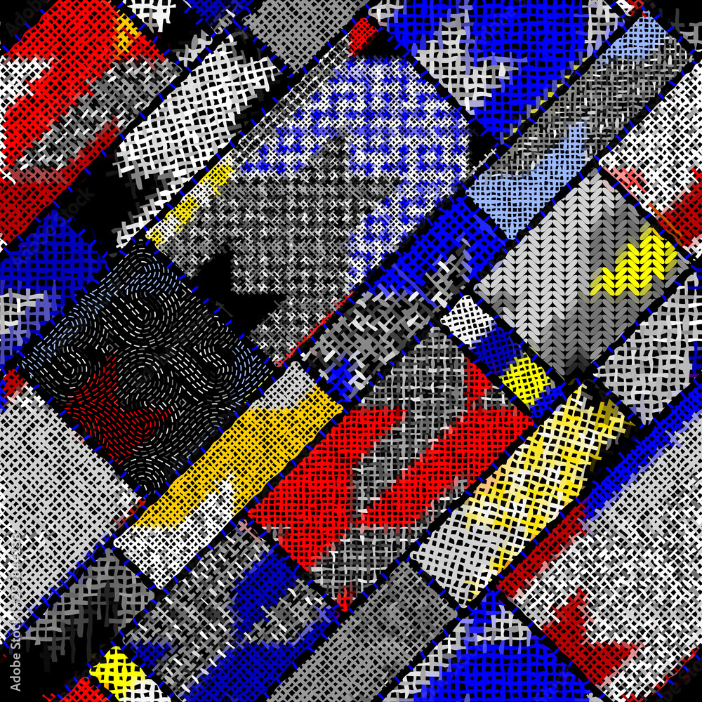 Imitation of a texture of rough canvas. Seamless pattern. Imitation of a texture of rough canvas. Seamless pattern.