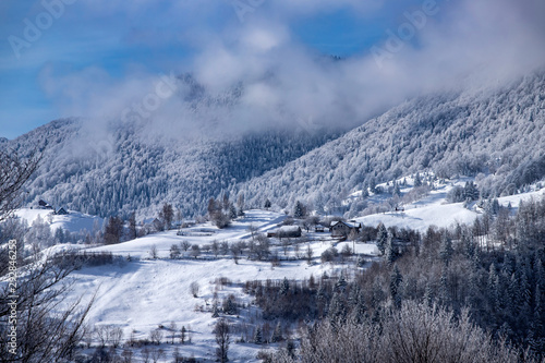 Snowy mountains