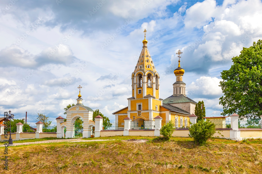 Church of the Nativity of the Virgin. Village Gorodnya, Tver region