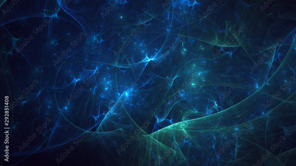 3D rendering abstract fractal polygon background 3D rendering abstract fractal polygon background