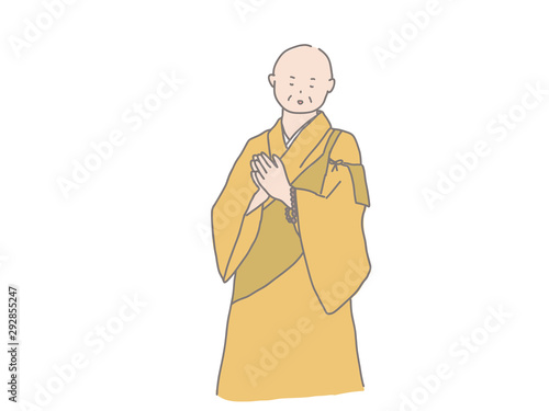 年配のお坊さん