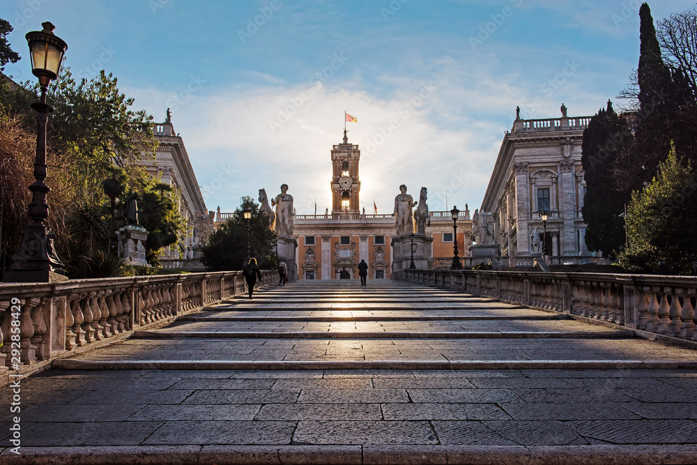 Fototapeta premium The Capitoline Hill. Rome. Italy