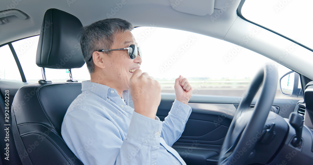 Smart self driving car concept Smart self driving car concept