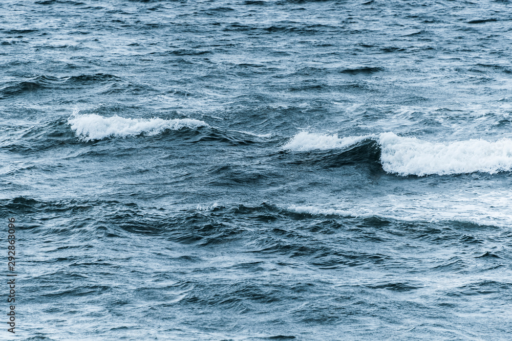 Naklejka premium Rough North Sea