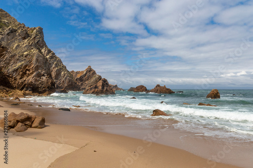 Praia da ursa in portugal