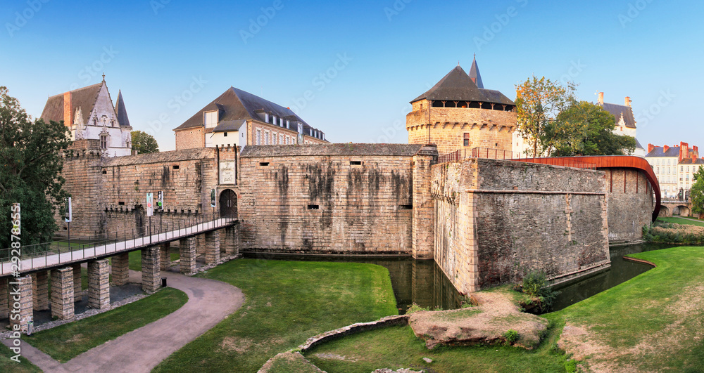 Nantes - Castle of the Dukes of Brittany (Chateau des Ducs de Bretagne), France
