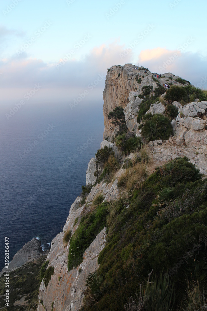 Viewpoint to Cap Formentor, West Coast, Mallorca, Spain Viewpoint to Cap Formentor, West Coast, Mallorca, Spain