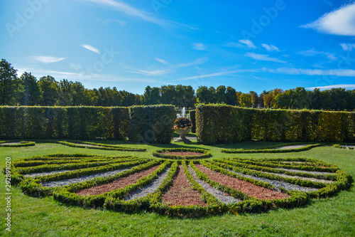 Baroque Castle with Baroque Garden in Ludwigsburg, Germany