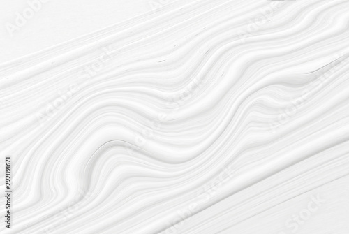Drawing of a wave of white color, background with stains and curved lines. Light gray template for wedding ceremony or business presentation. © Nadzeya Pakhomava