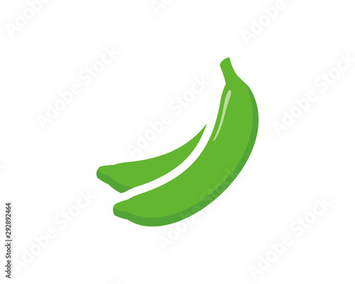 Banana icon symbol vector