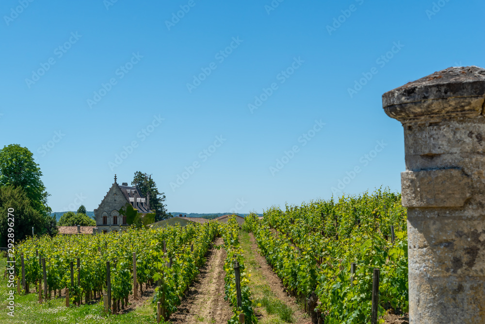 SAINT-EMILION, en Gironde, France