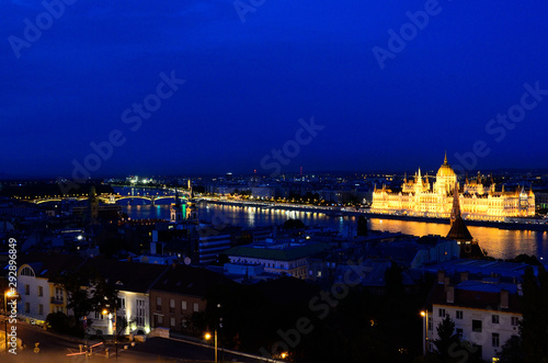 night view of budapest © lex_geodez