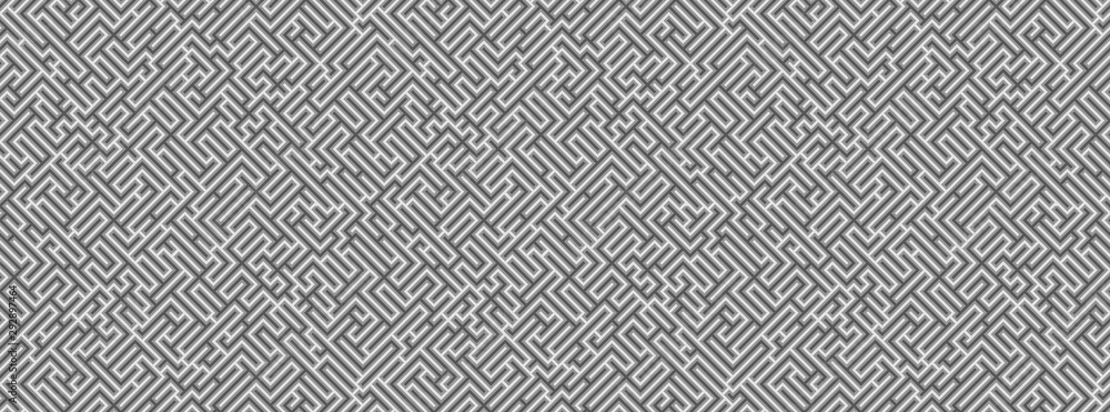Striped geomitrical illustration. Monochrome trellis. Maze. Striped geomitrical illustration. Monochrome trellis. Maze.