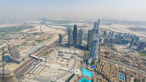 Dubai City from the Sky