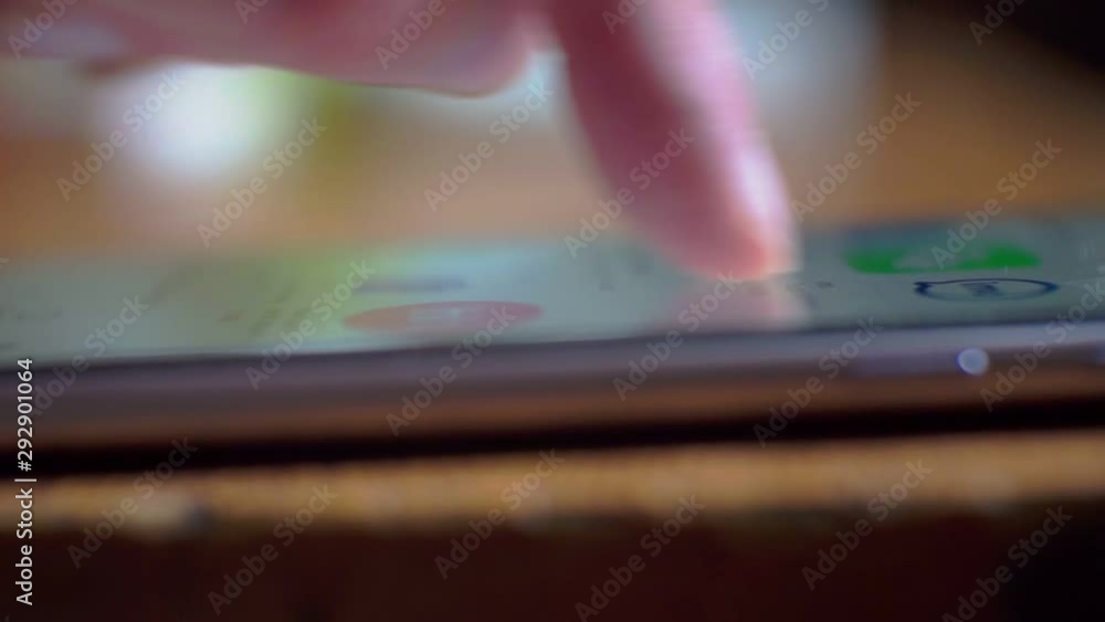 modern technologies.finger clicks on the glass screen of a modern digital gadget.close-up.shallow depth of field. modern technologies.finger clicks on the glass screen of a modern digital gadget.close-up.shallow depth of field.