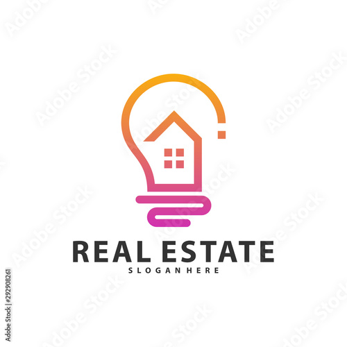 Creative Bulb City Logo Symbol Template Design Vector, Emblem, Design Concept, Creative Symbol, Icon