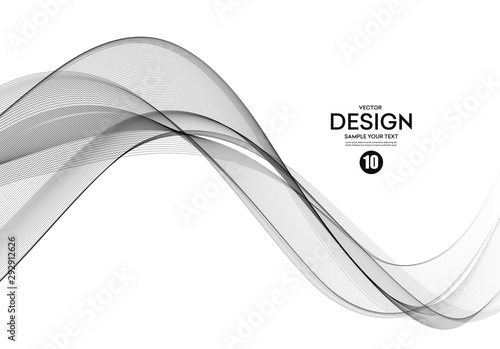 Abstract colorful vector background, color wave for design brochure, website, flyer.