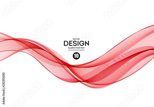 Abstract colorful vector background, color wave for design brochure, website, flyer.