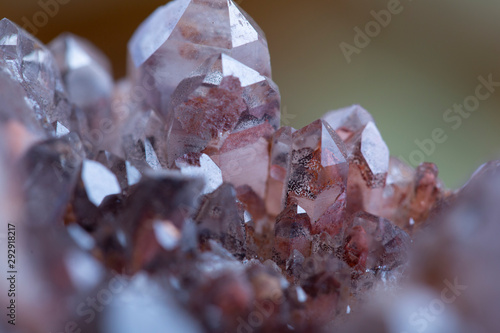 Red Quartz.  natural mineral specimens.