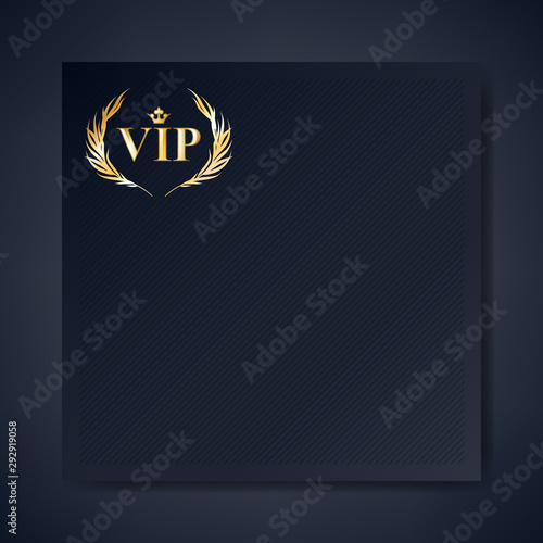 VIP club party premium invitation card poster flyer.