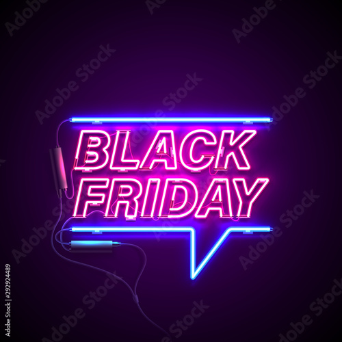 neon black friday