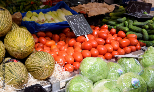 Vegetables and Fruits in a Grocery 1