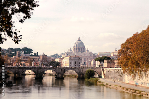 Vatican skyline  on a sunny day © Alina