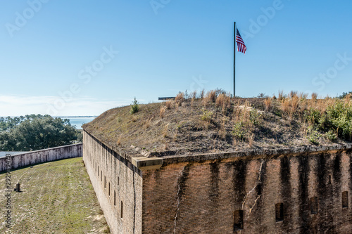 Civil War Cannon Guarding Fort Barrancas photo