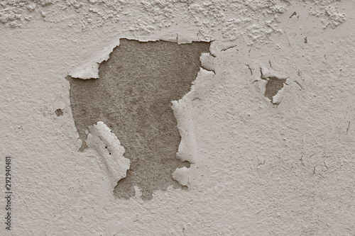 Grunge concrete cement wall with crack in industrial building, great for your design and texture background