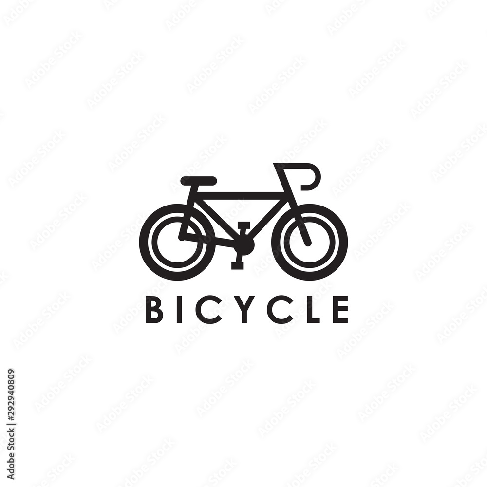 Bicycle or bicycling logo design vector template Bicycle or bicycling logo design vector template