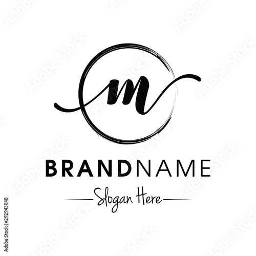 Monogram / Initial mc for jewellery logo design inspiration vector