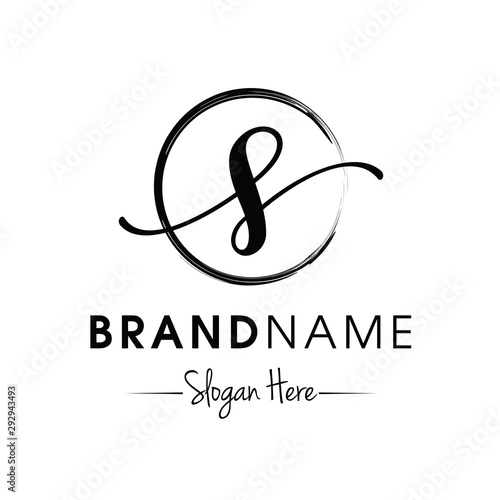 Monogram / Initial S for jewellery logo design inspiration vector