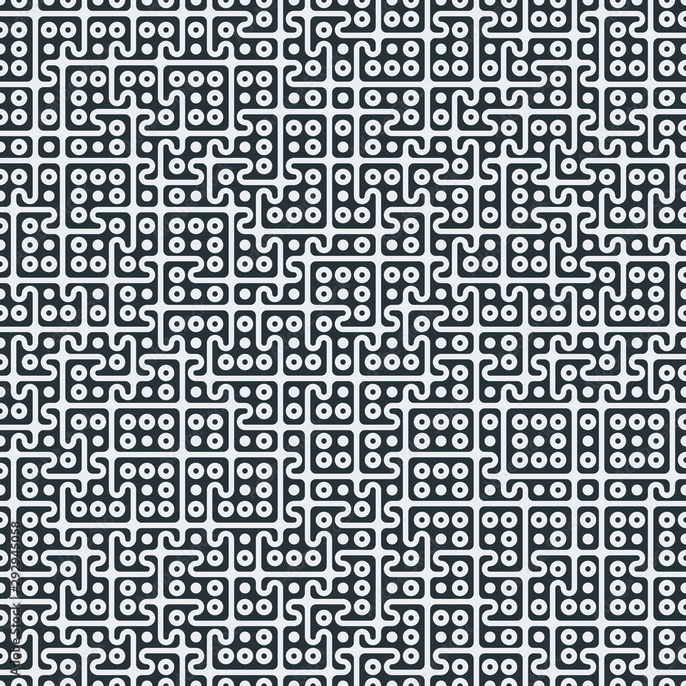 Truchet Random Pattern Generative Tile Art background illustration Truchet Random Pattern Generative Tile Art background illustration